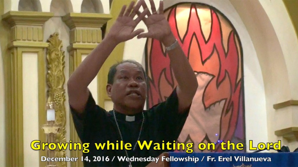 12-14-2016 Fr. Erel Viallnueva Teaching