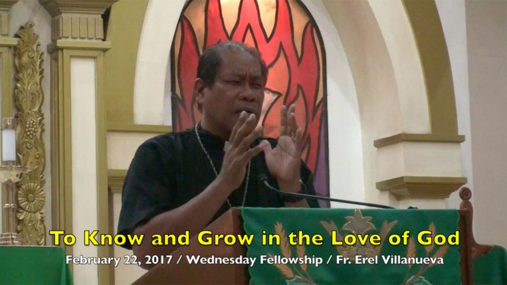 2-22-2017 Fr. Erel Villanueva Sermon