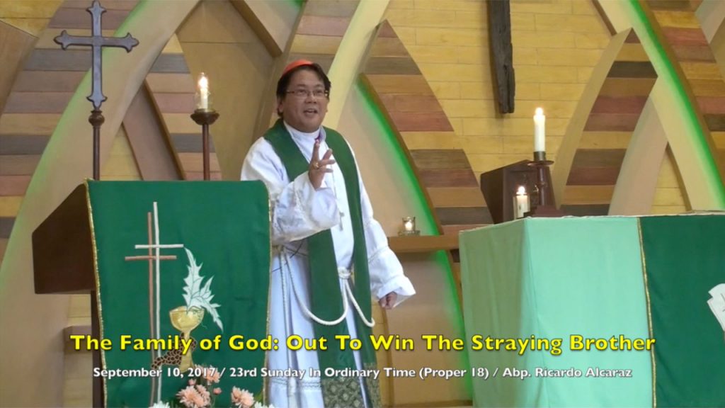 9-10-2017 Abp. Ricardo Alcaraz Sermon