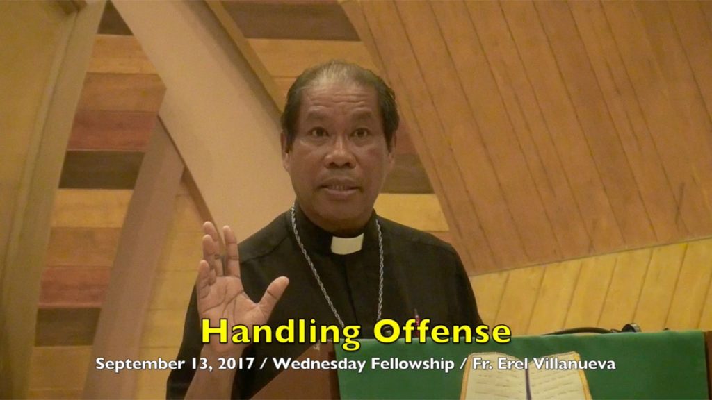 9-13-2017 Fr. Erel Villanueva Sermon