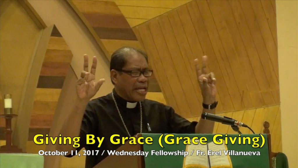 10-11-2017 Fr. Erel Villanueva Sermon