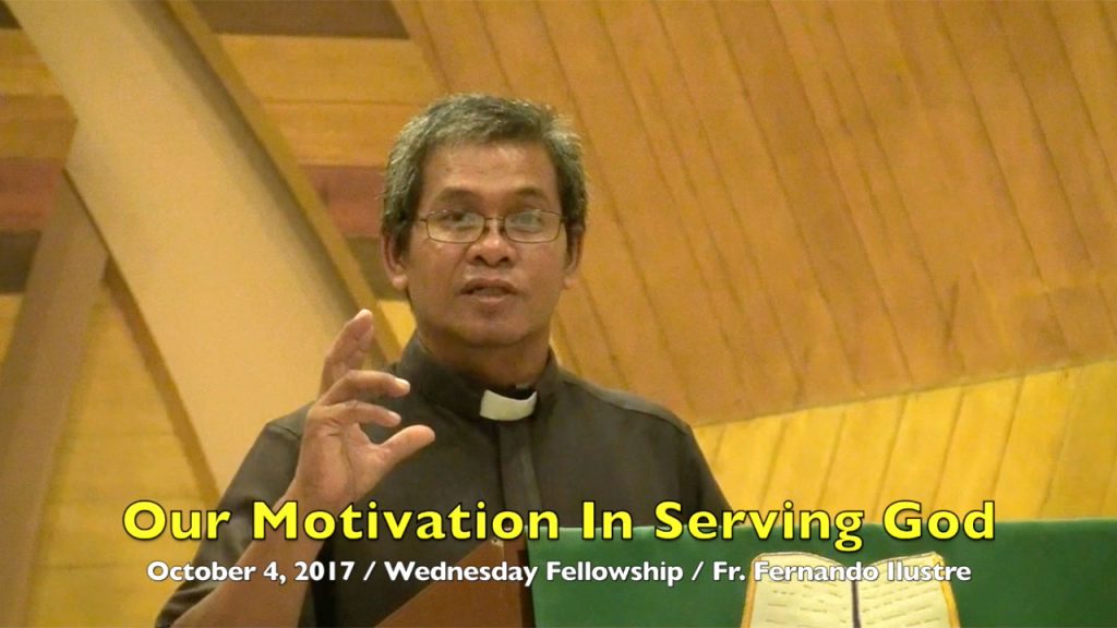 10-4-2017 Fr. Fernando Ilustre Sermon