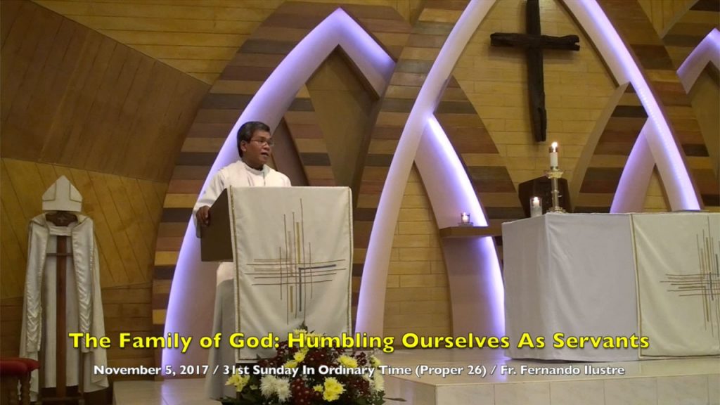 11-5-2017 Fr. Fernando Ilustre Homily