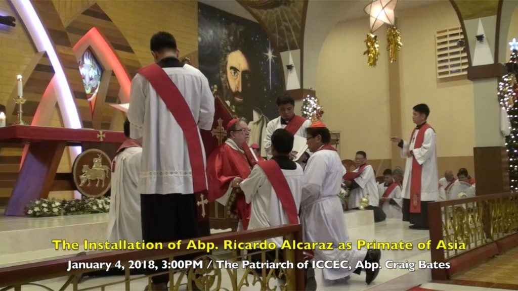 1-4-2018 installation of the Primate of Asia