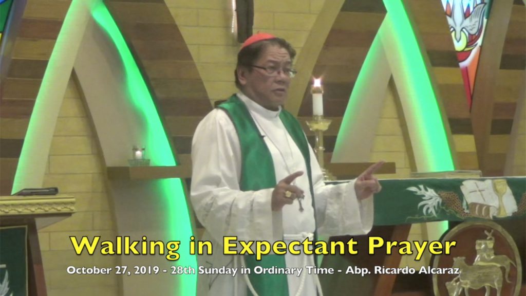 10-27-2019 - Abp. Ricardo Alcaraz Sermon