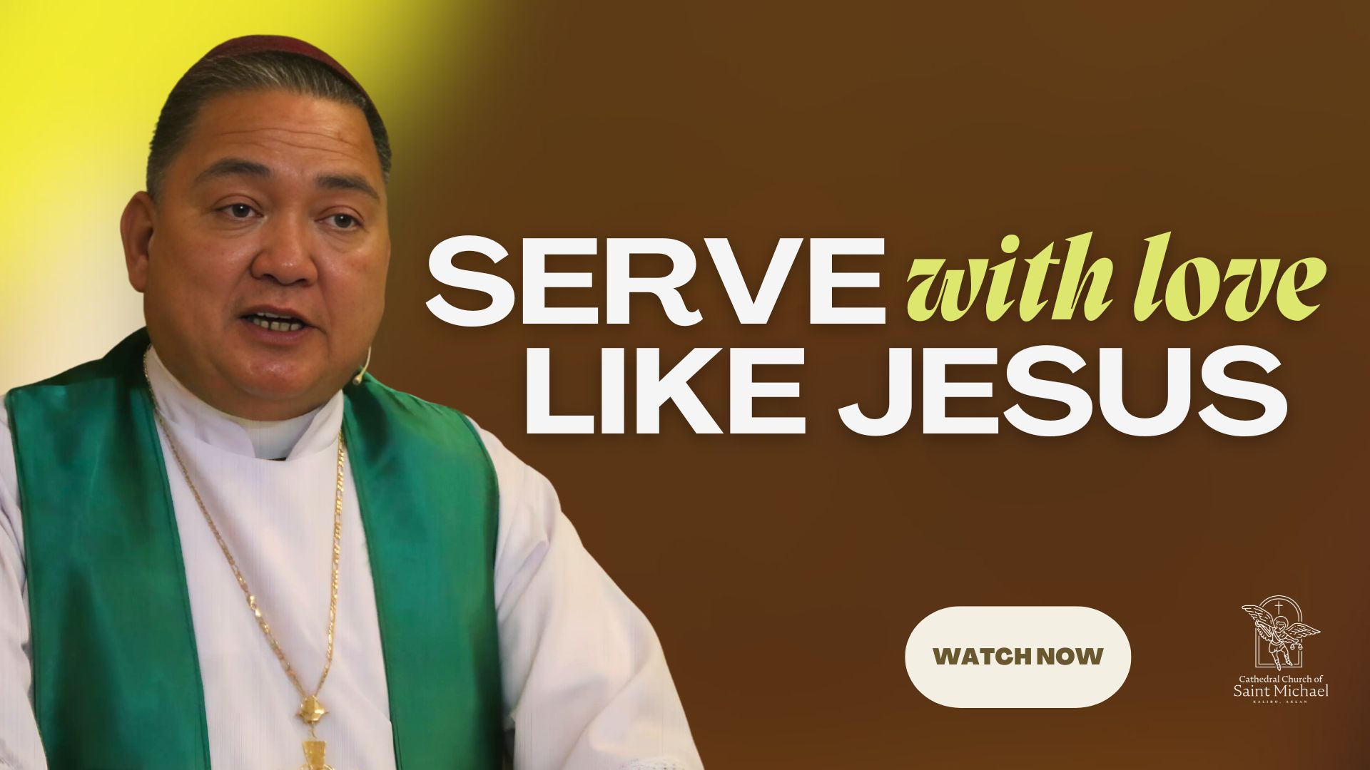 Serve with love like Jesus